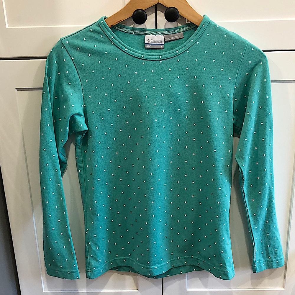 Columbia Omni Wick Polka Dot Thermal Long Sleeve